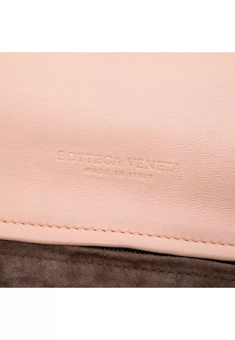 Pre-Loved Bottega Veneta Nappa Intrecciato Flap Crossbody