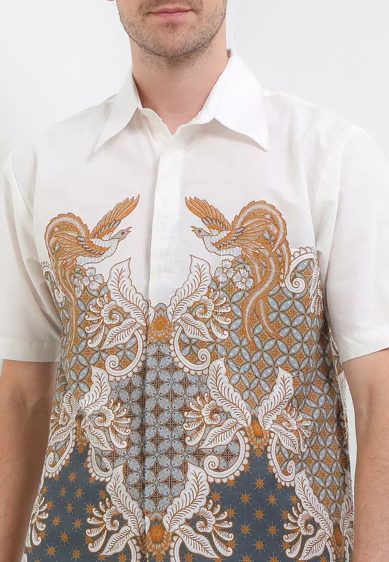 Ernest Shirt Kemeja Batik Pria Pendek