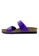 SoleSimple purple Glasgow - Glossy Purple Sandals & Flip Flops AEEBCSHA2B3BC2GS_3