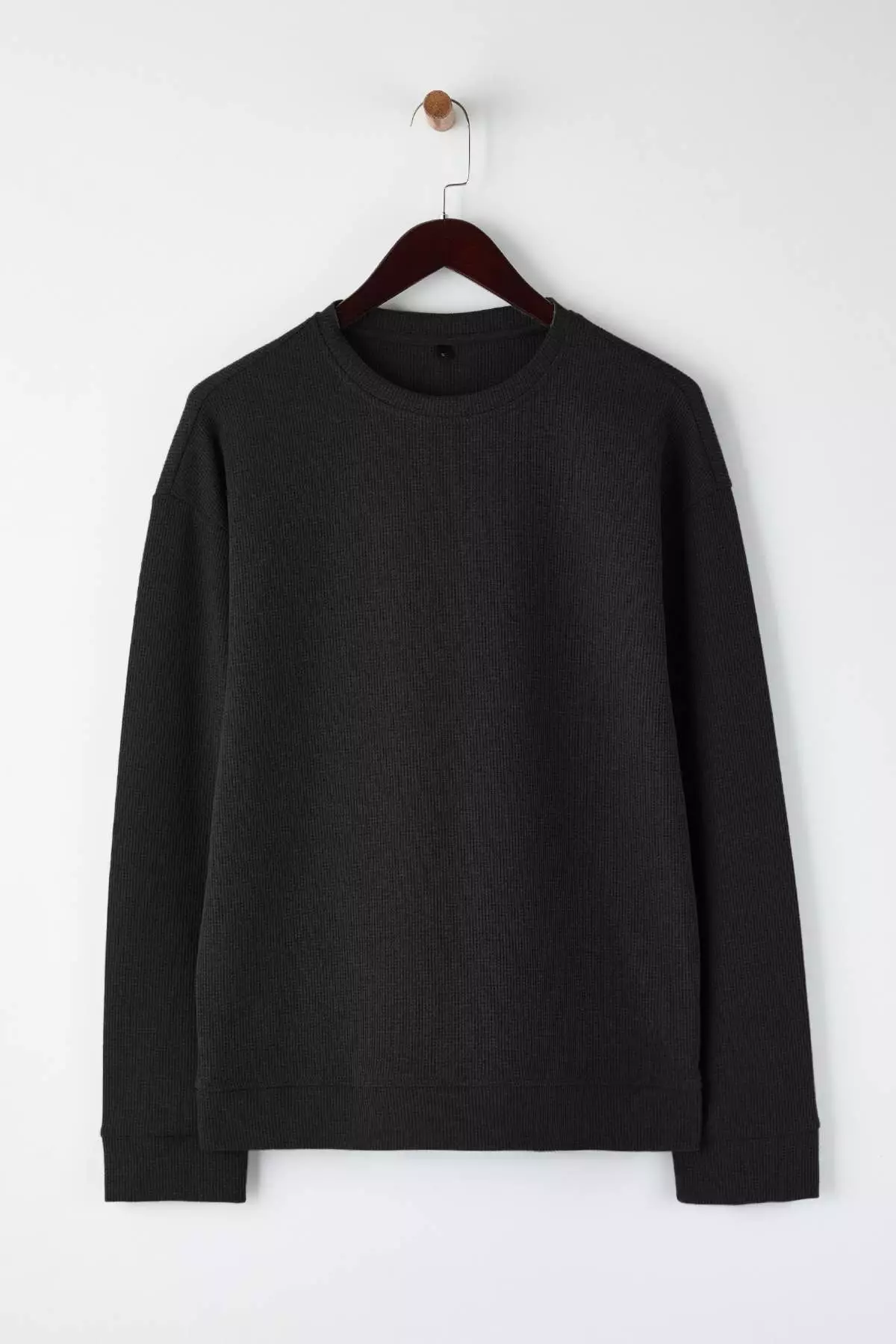 Black, Brown And White Regular Fit Long Sleeve Basic T-Shirt 3-Pack Tmnaw21Ts0197