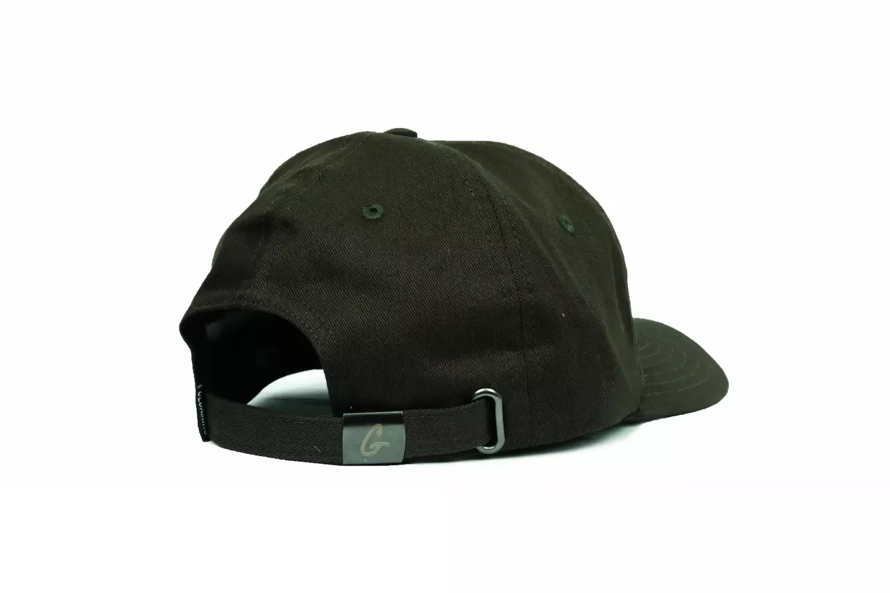 L-Curved Topi Polocaps Hat  Army