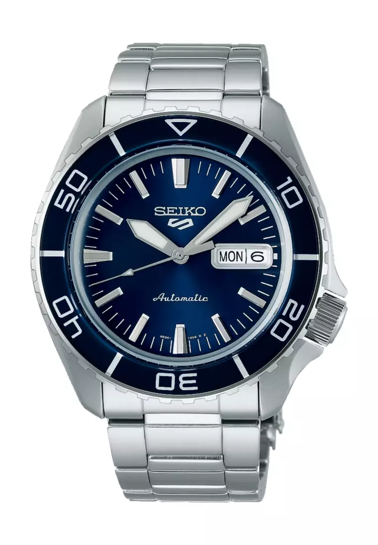 Buy Seiko Seiko 5 Sports SKX – SNZH5 Bluetone Redux Stainless
