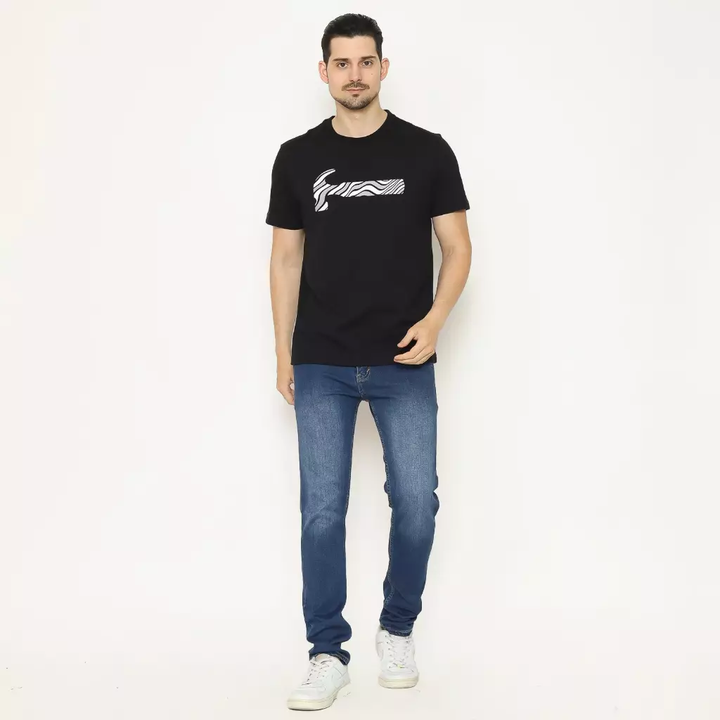 Hammer Men Graphic T-Shirt Z1TI046H1 | Kaos Reguler Fit Pria Hitam