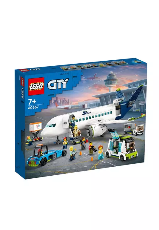 City 60367 Passenger Airplane, Age 7+, Building Blocks, 2023 (913pcs)