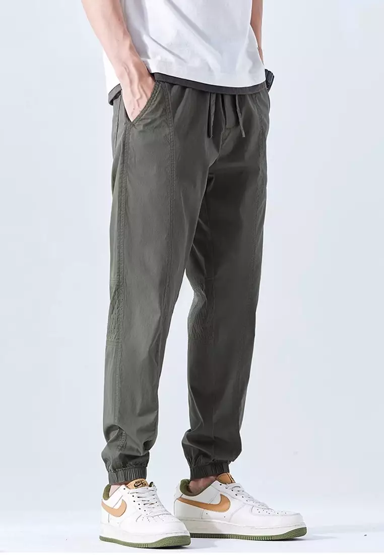 Drawstring Casual Jogger Pants