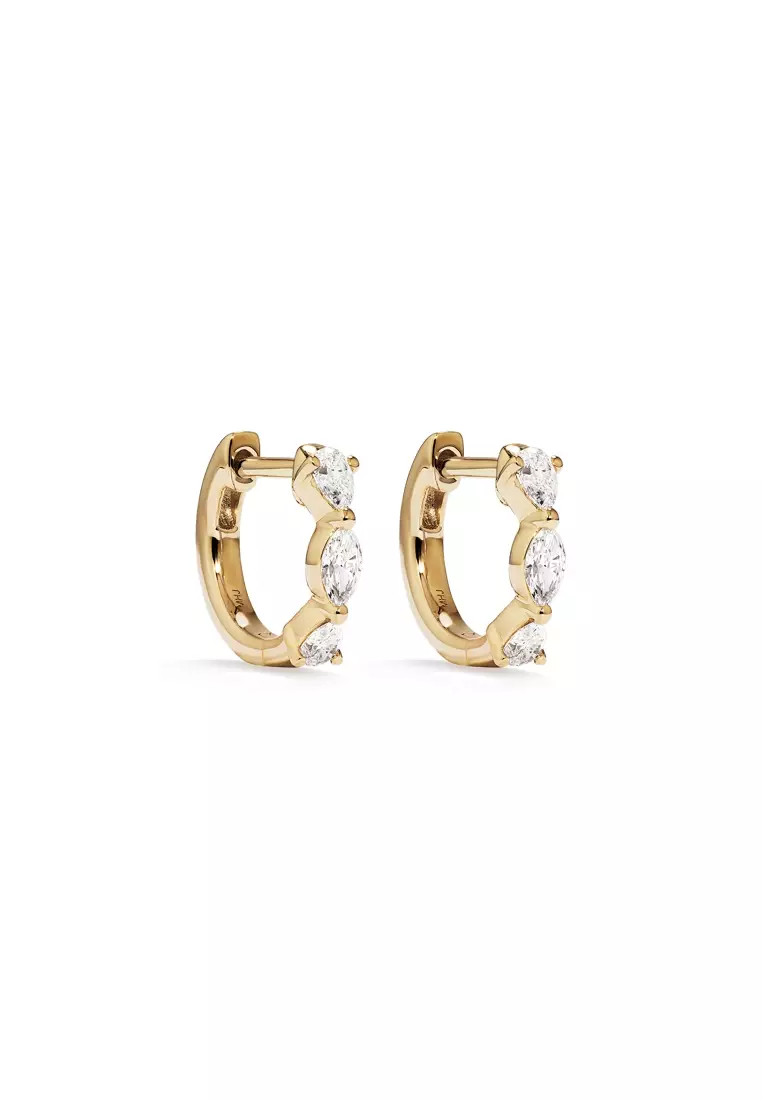 Gold earrings hotsell michael hill