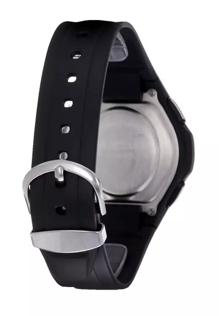 Jam Tangan Pria Lorus Original Garansi Resmi R2305EX9 Strap Silicone Black Digital