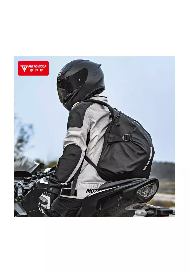 Motowolf MDL0726 Helmet Bag 39x46x21cm – Black