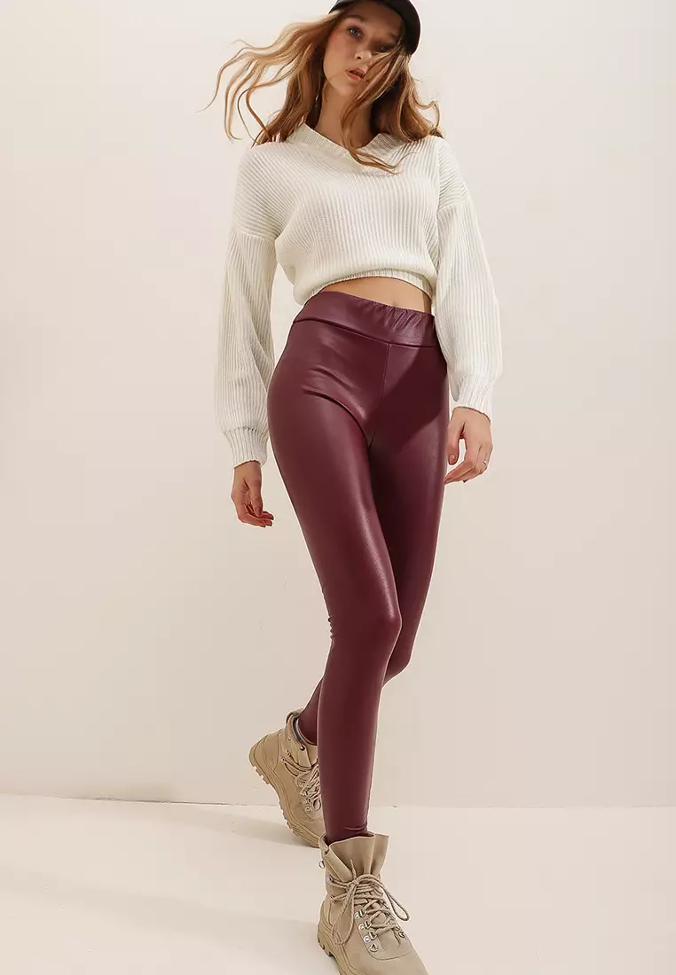 Faux Leather Leggings