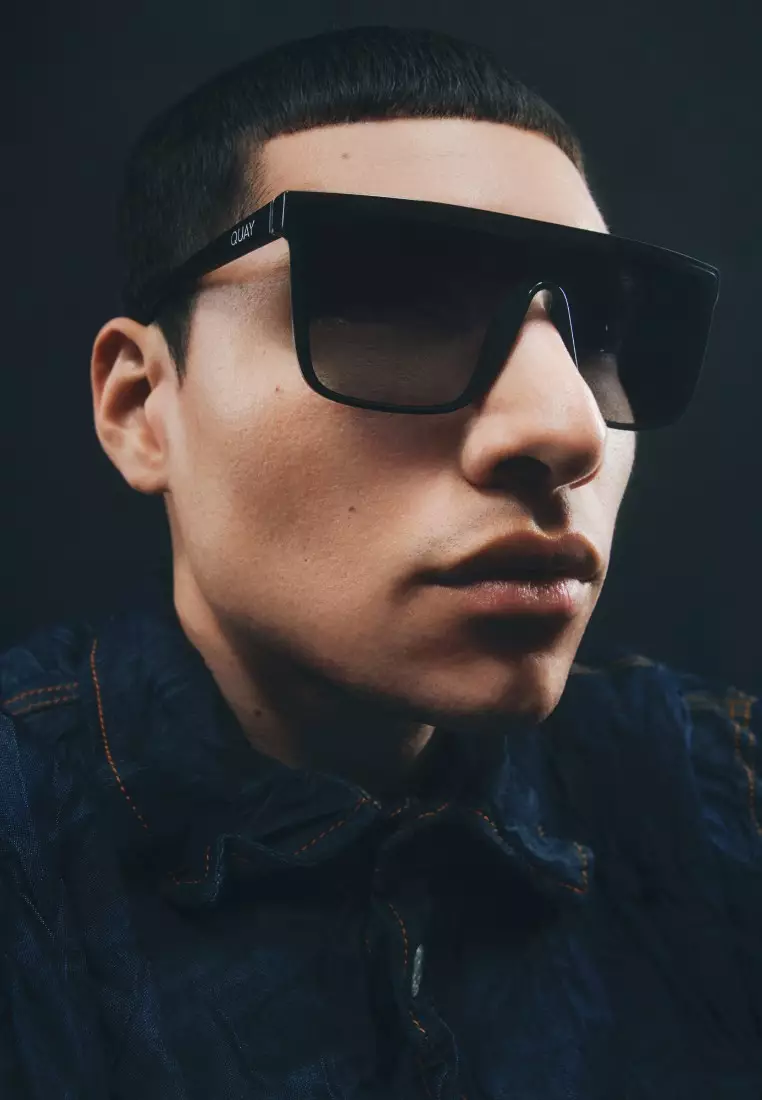 Nightfall Sunglasses - Black/Smoke Polarized