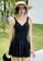 A-IN GIRLS black Sexy Gauze Big Backless One-Piece Swimsuit 9A603US154EAA5GS_6