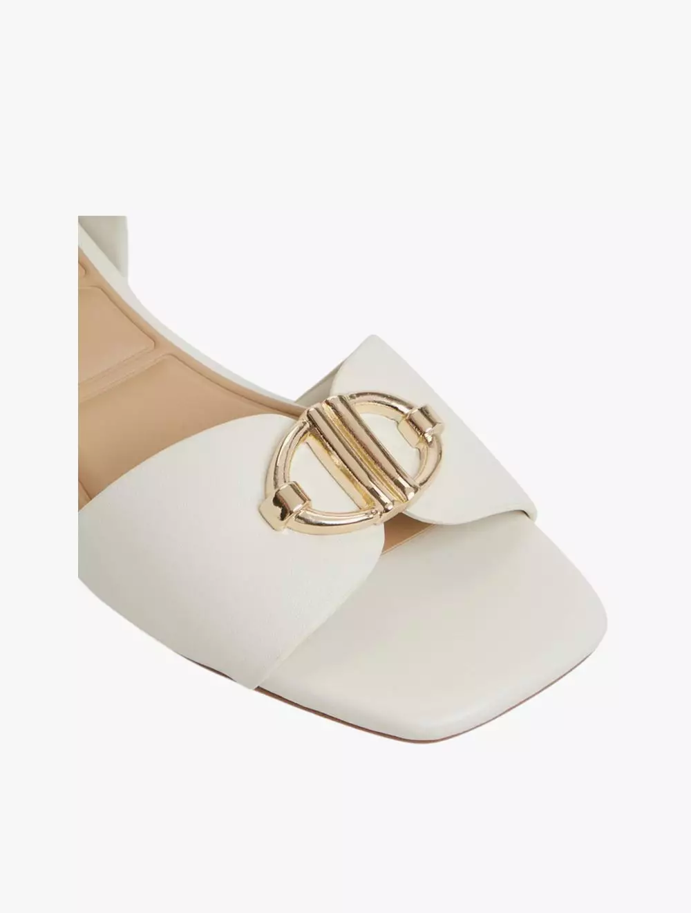 Aldo Jazmina Women's Heeled Sandals - White/Bone