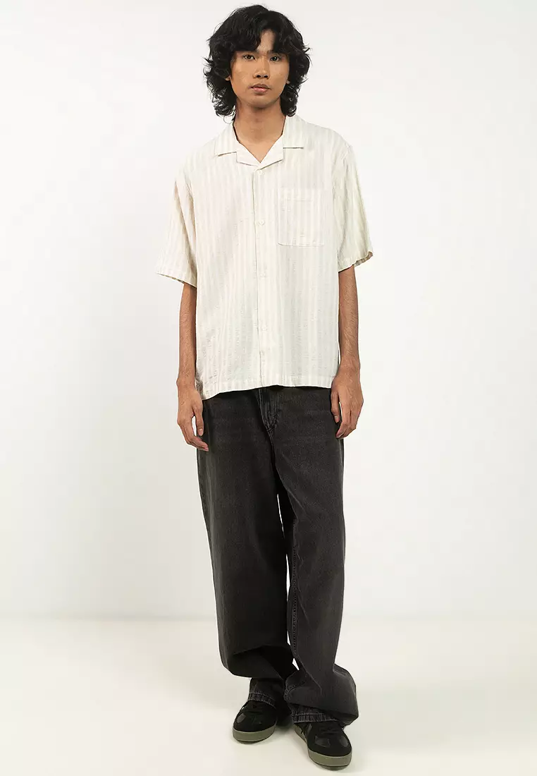 Textured Short Sleeve Shirt