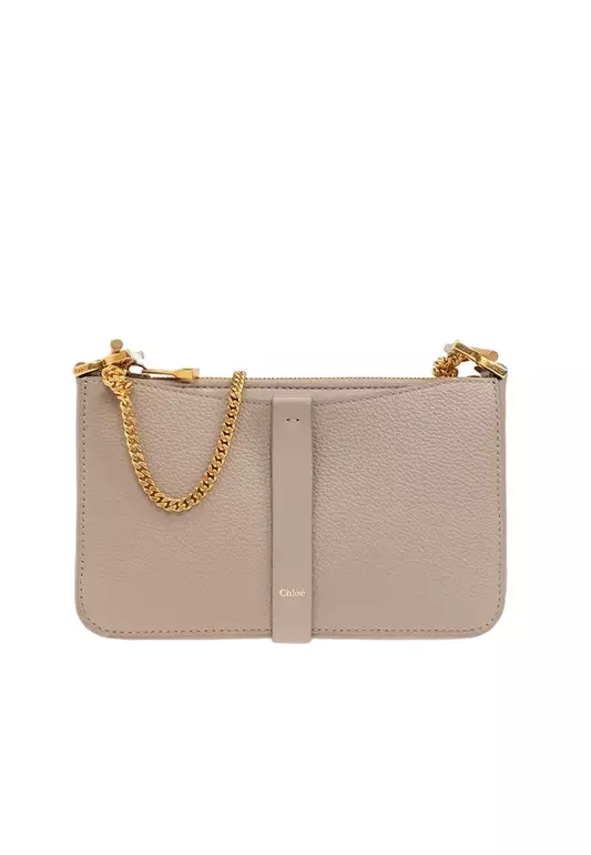 Marcie Pouch Crossbody Bag in Motty Grey
