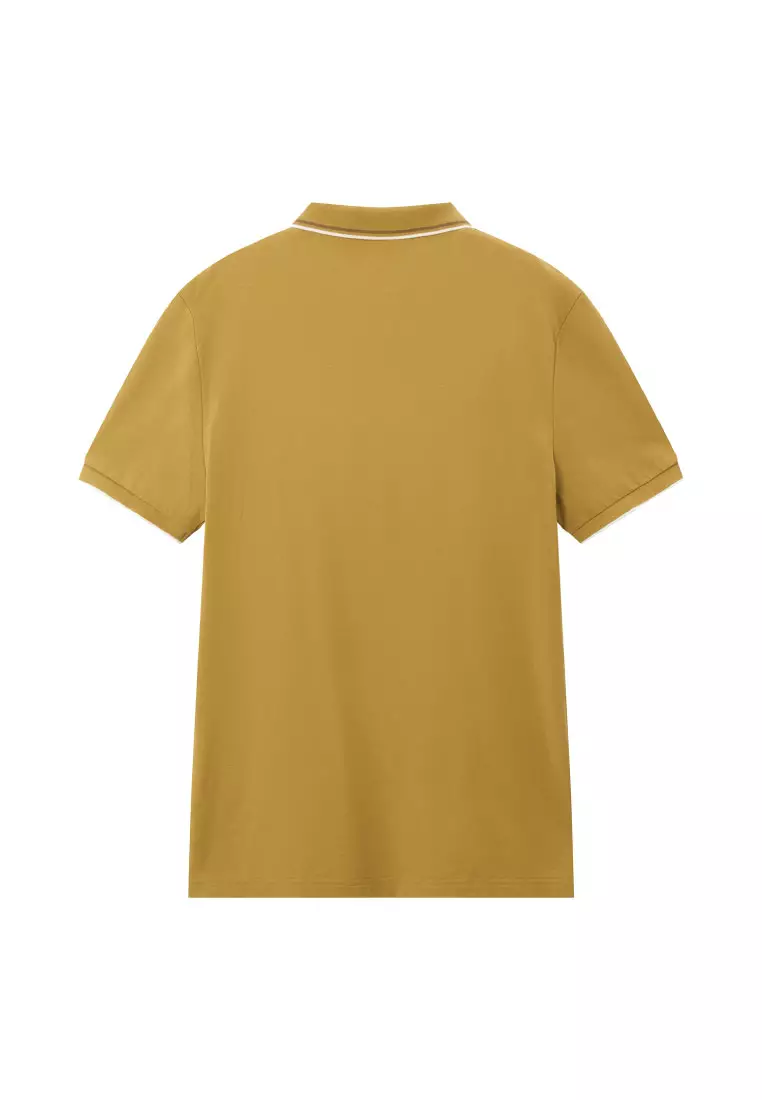 Men's Cotton Lycra Short Sleeve Slim Polo 01015018