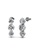 Her Jewellery silver Elise Earrings (White Gold) - Made with premium grade crystals from Austria HE210AC46HHLSG_1