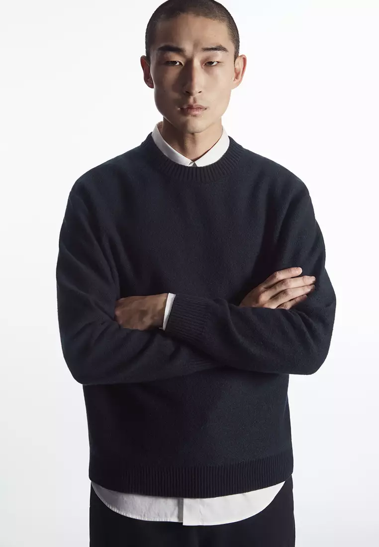 Next jumper online with shirt collar