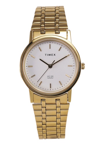 TIMEX Timex AB Series Gold Stainless Steel Mens Watch TW00A303E CLASSICS |  ZALORA Philippines