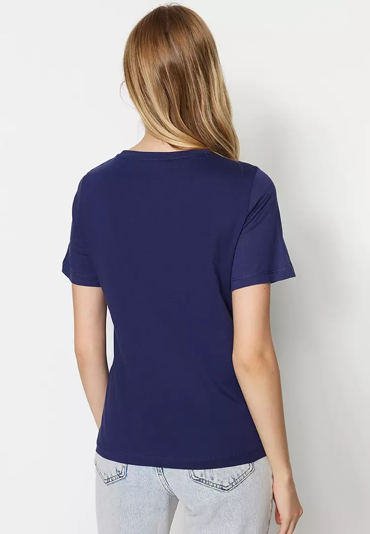 Cotton Crew Neck T-Shirt