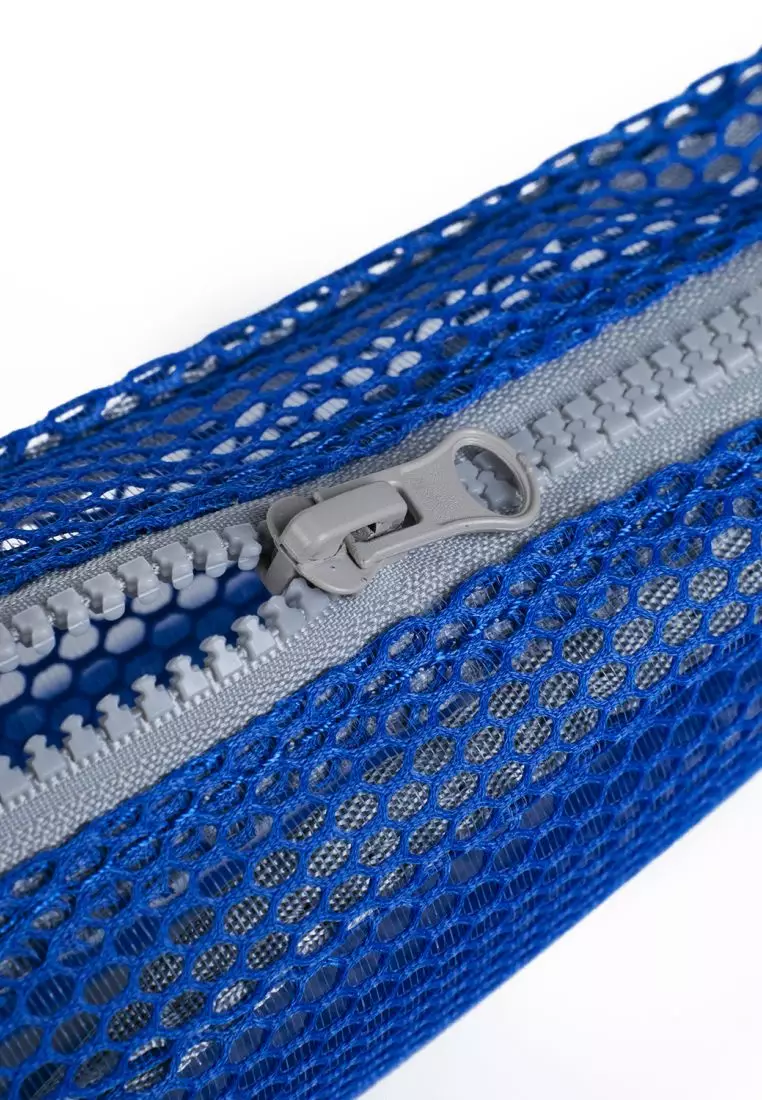 Crossing Jules Everywhere Mesh Pouch (Large) - Blue/Grey