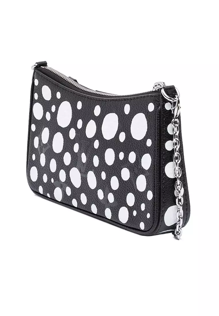 Pre-Loved Louis Vuitton Yayoi Kusama Monogram Giant Empreinte Infinity Dots Easy Pouch On Strap