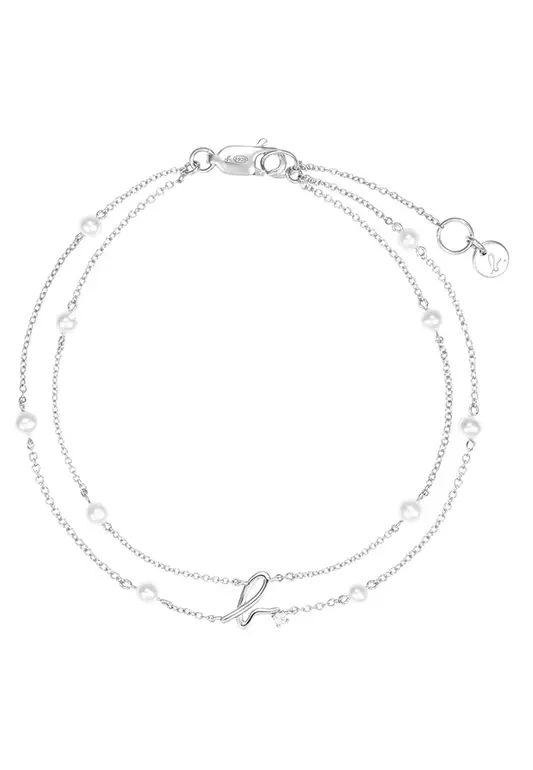 Canopy 2 Layer Pearl Bracelet