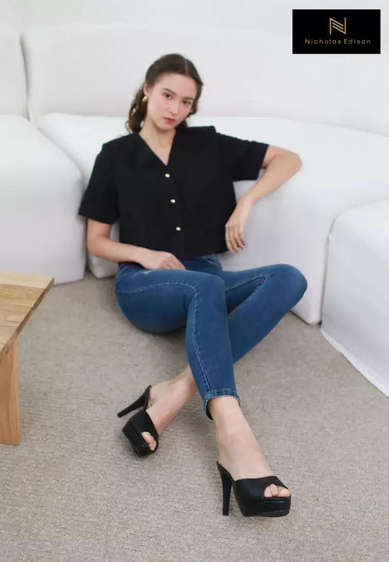 Heel Nayana Black