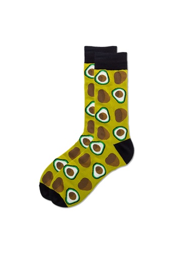Kings Collection green Avocado Pattern Cozy Socks (EU39-EU45) HS202360 1A410AA83A1887GS_1
