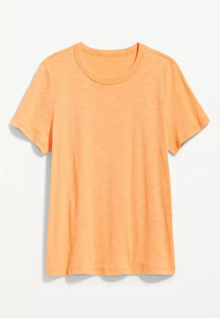 Buy Old Navy Everywear Slub-Knit T-Shirt For Women 2024 Online