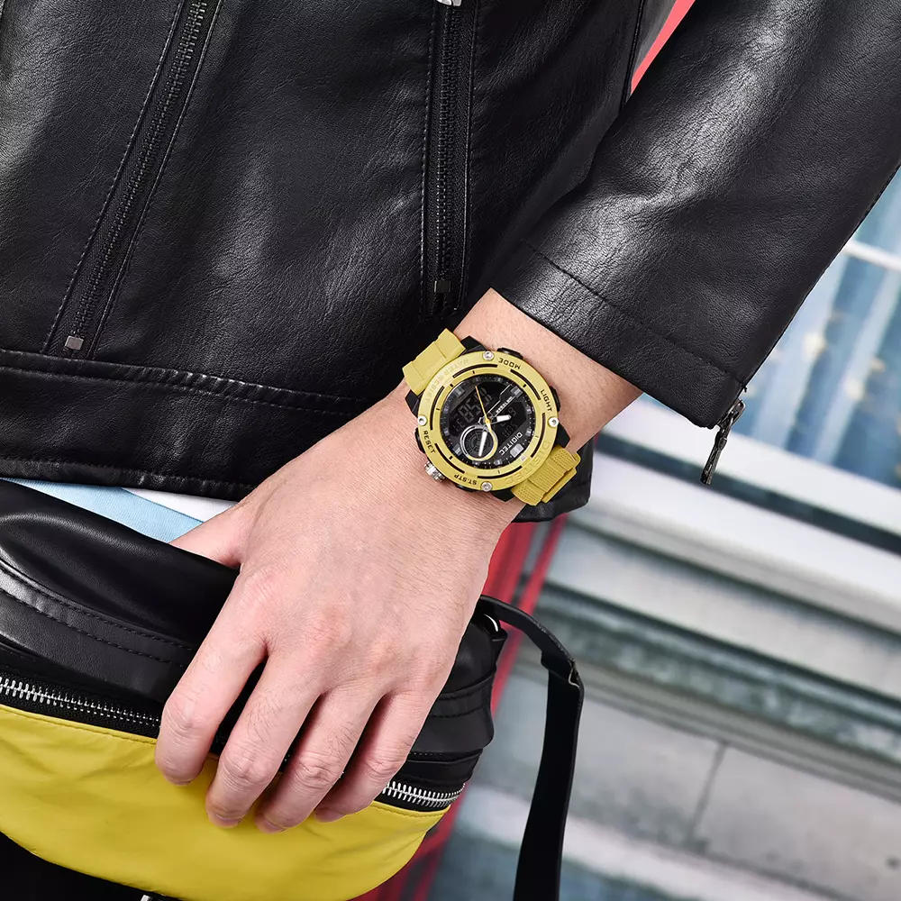 DIGITEC Jam Tangan Pria DA-2170T-YL4B Water Resist
