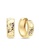 LAZO DIAMOND LAZO DIAMOND Everyday Essential V Diamond-cut Bold Hoop Earrings in 14k Yellow Gold 2D46AAC8169ACEGS_2