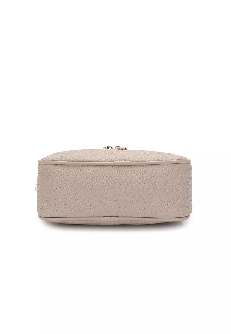 Women's Top Handle Bag / Sling Bag / Crossbody Bag / Shoulder Bag (Tas Tangan Wanita / Tas Selempang Wanita / Tas Bahu Wanita) - Cokelat