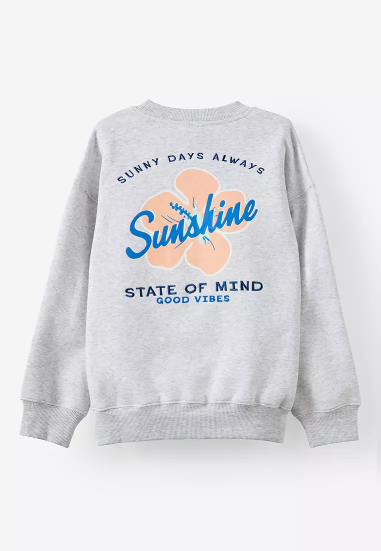 Sammy Oversize Crew Sweatshirt