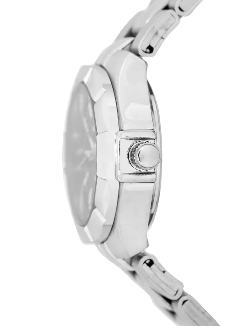 Analog Watch 20122263-Sil Ves - Blk Dial Number