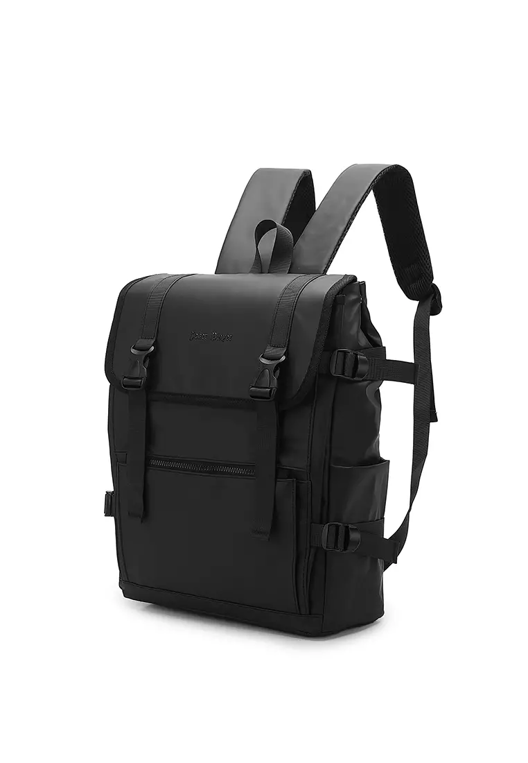 Men's Laptop Backpack - Black