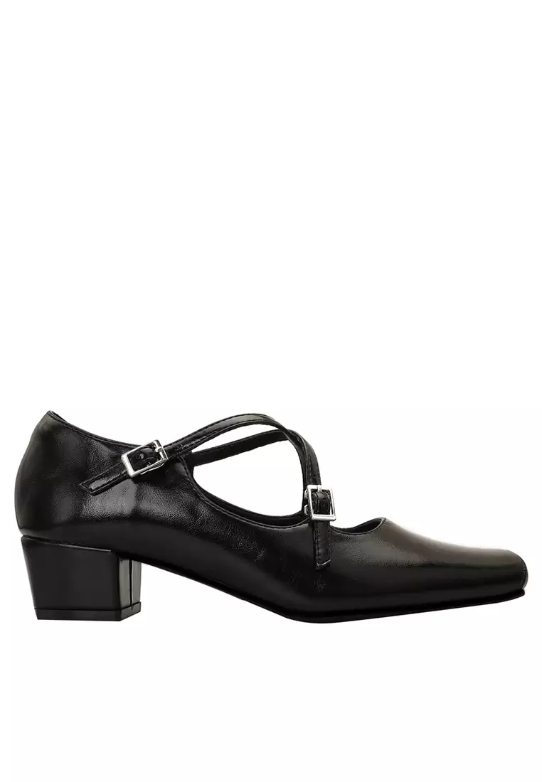 Discount on Twenty Eight Shoes  shoes - SKU: 4CM Cross Strap French Mary Jane Shoes TE3751-3