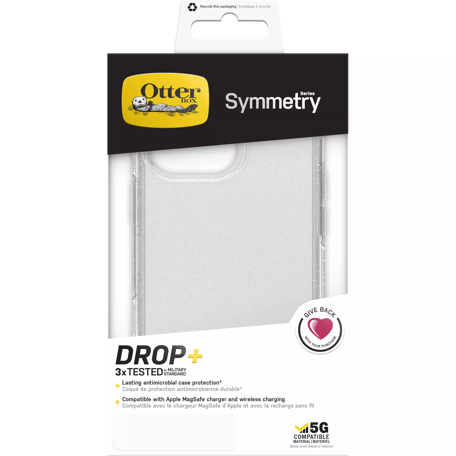 OtterBox IPhone 12 Pro Max Clear Stardust Symmetry Phone Case Jual