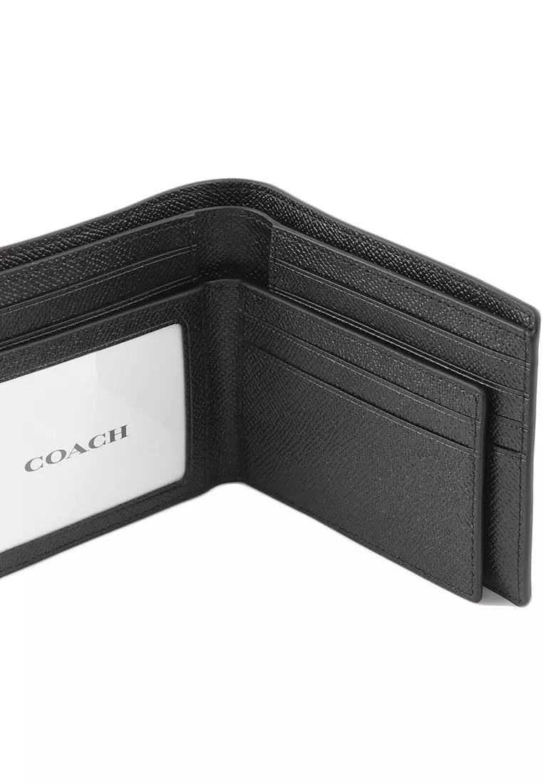 Mens 3 In 1 Wallet - Black