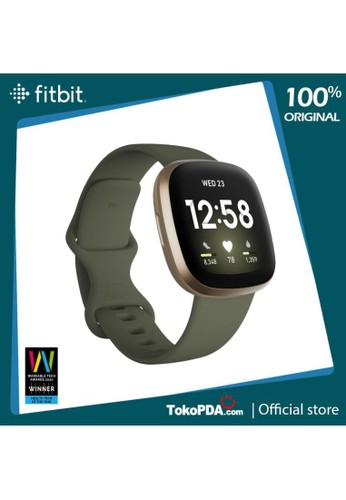 Jual Fitbit FITBIT VERSA 3 OLIVE/SOFT GOLD Original Mei 2023| ZALORA  Indonesia ®
