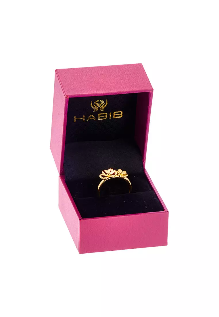HABIB 999/24K Yellow Gold Ring R9ABY0624-MP