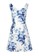 London Rag blue Blue Flower Print Sleeveless Mini Dress 1C119AA1648DFEGS_7