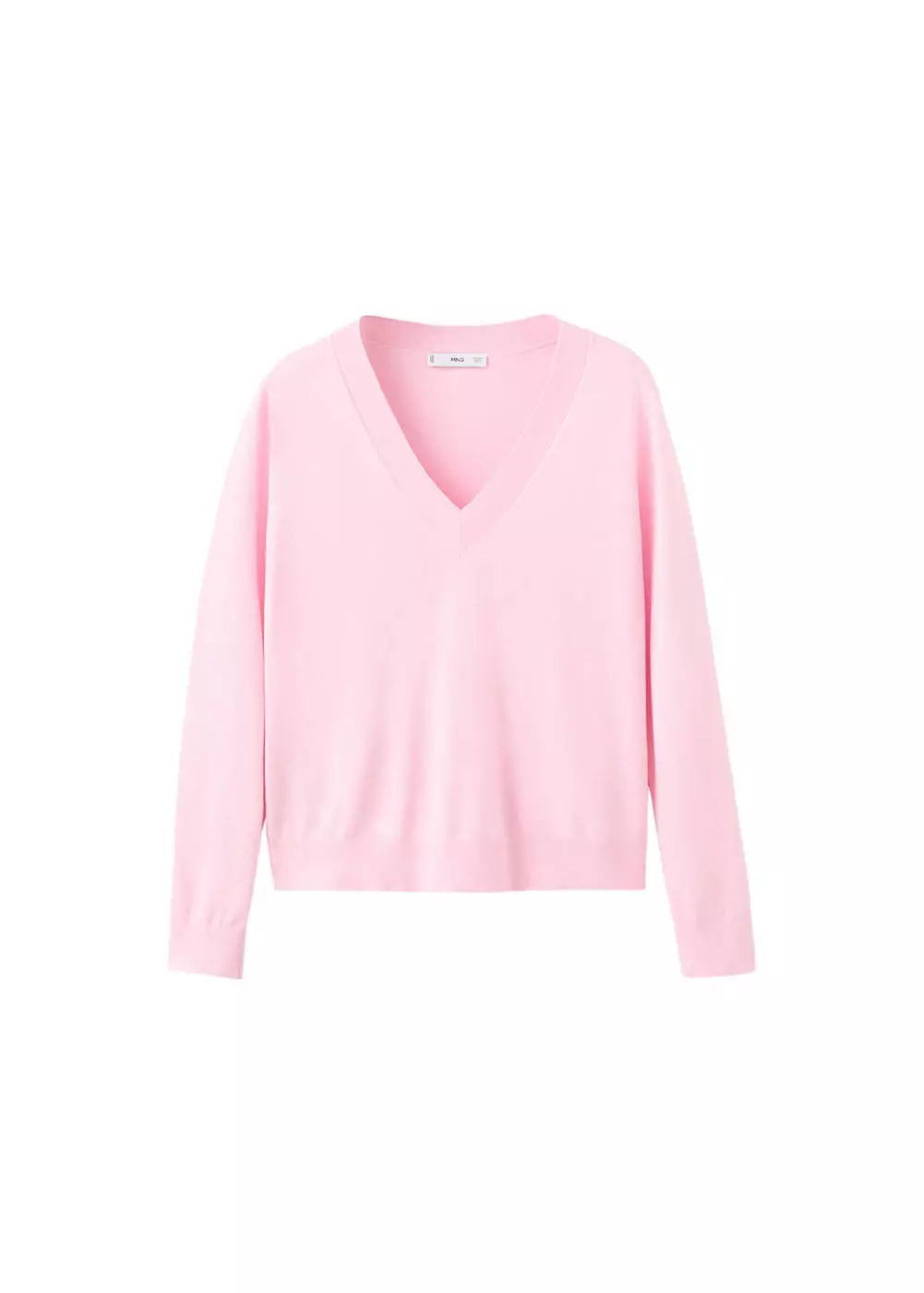 Sweater rajut kerah V