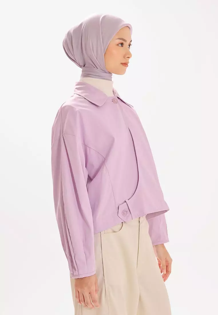 Ria Miranda Light Pink Salvia Jacket