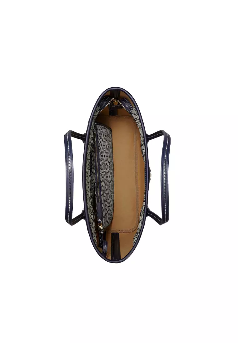 Perry T Monogram 女士單肩包藍色174279