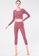 YG Fitness pink Sports Running Fitness Yoga Dance Top A49CAUS8BF123BGS_3