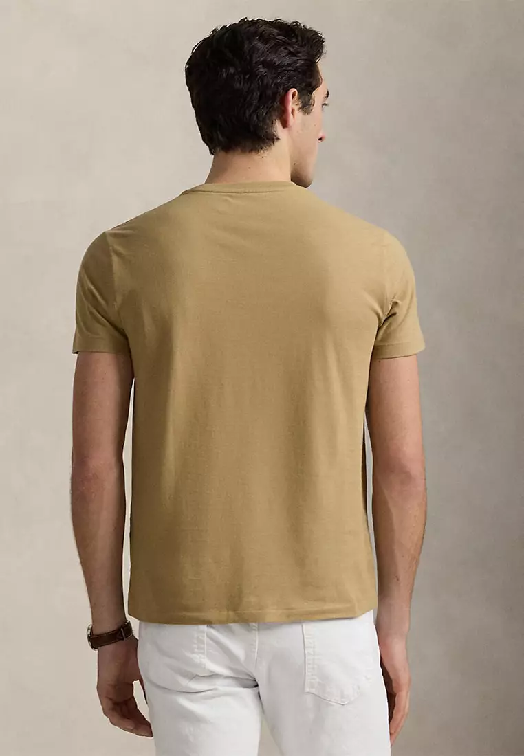 Custom Slim Fit Jersey Crewneck T-Shirt