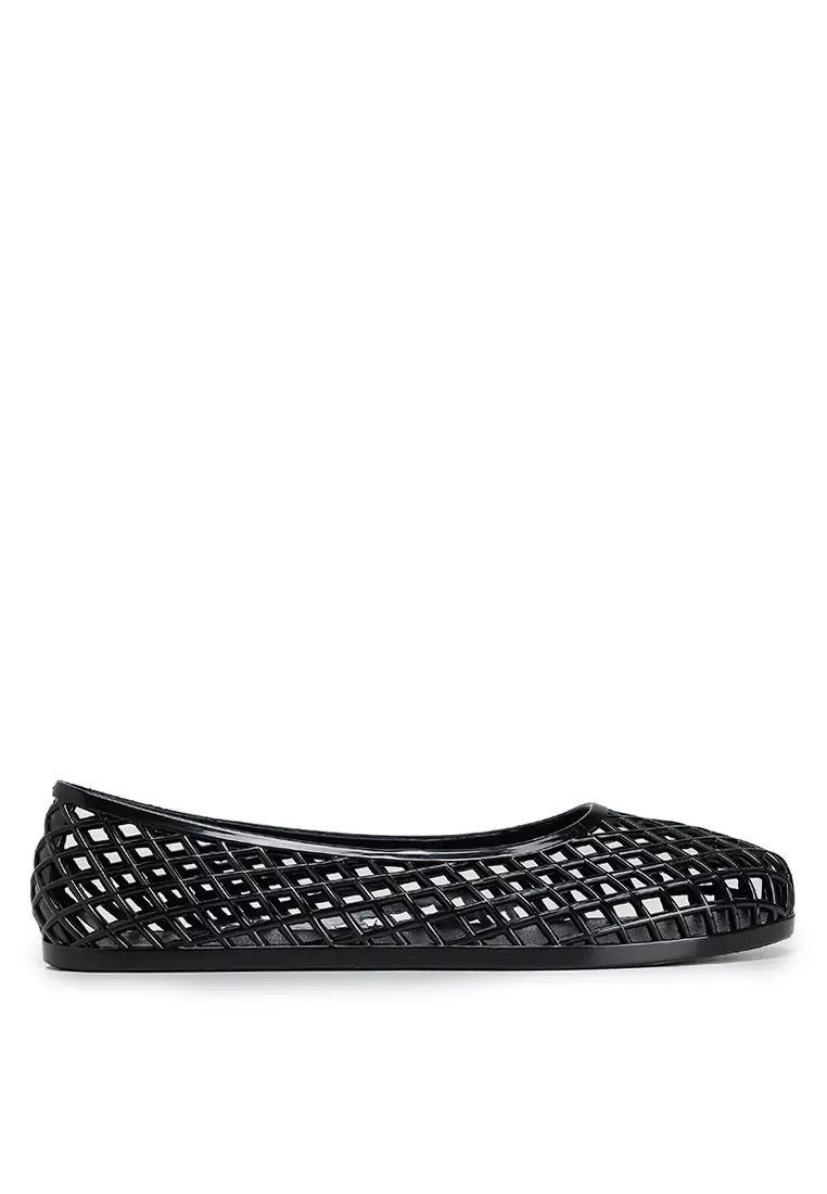 Discount on ALDO  shoes - SKU: Dwaoria Jelly Flat Ballerinas