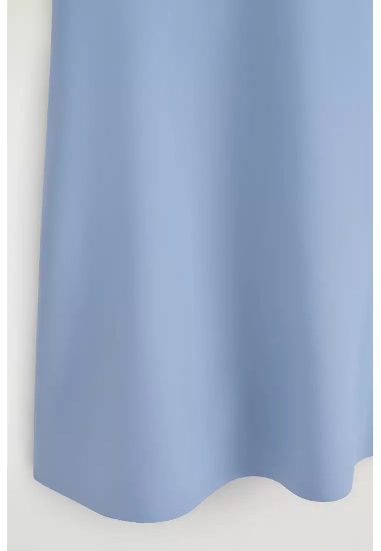 SCUBA A-LINE MINI DRESS