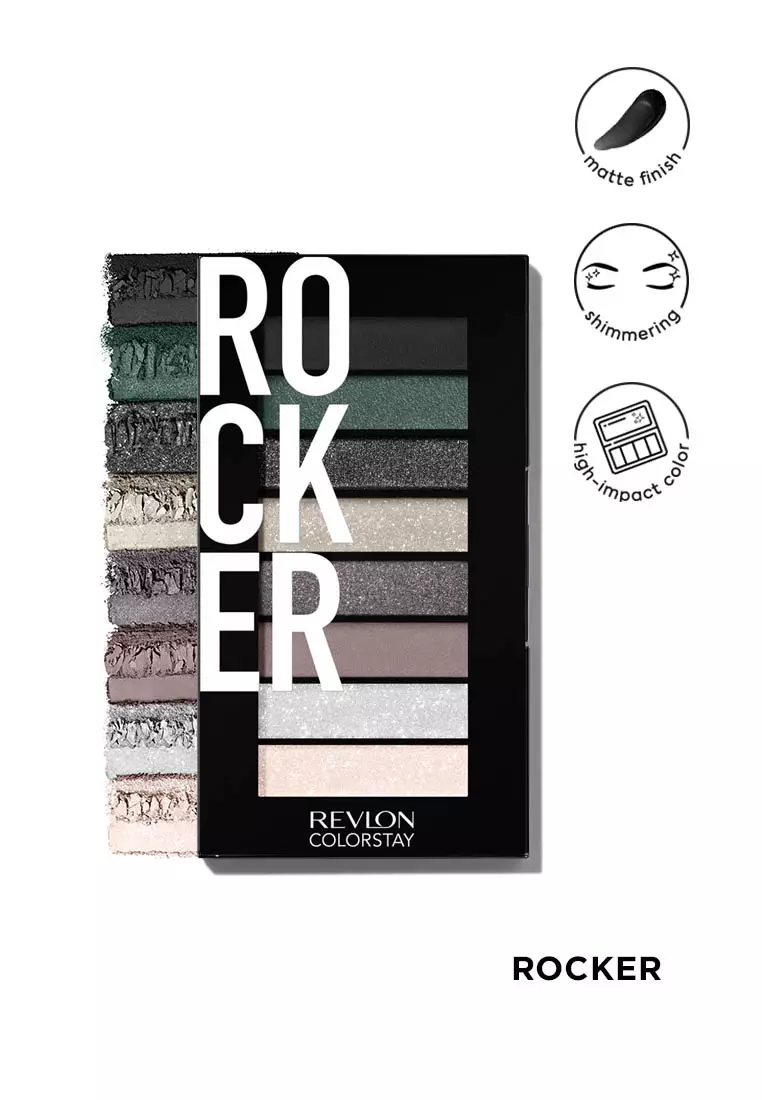 Discount on Revlon  shoes - SKU: Colorstay Looks Book Eyeshadow Palette (Rocker)