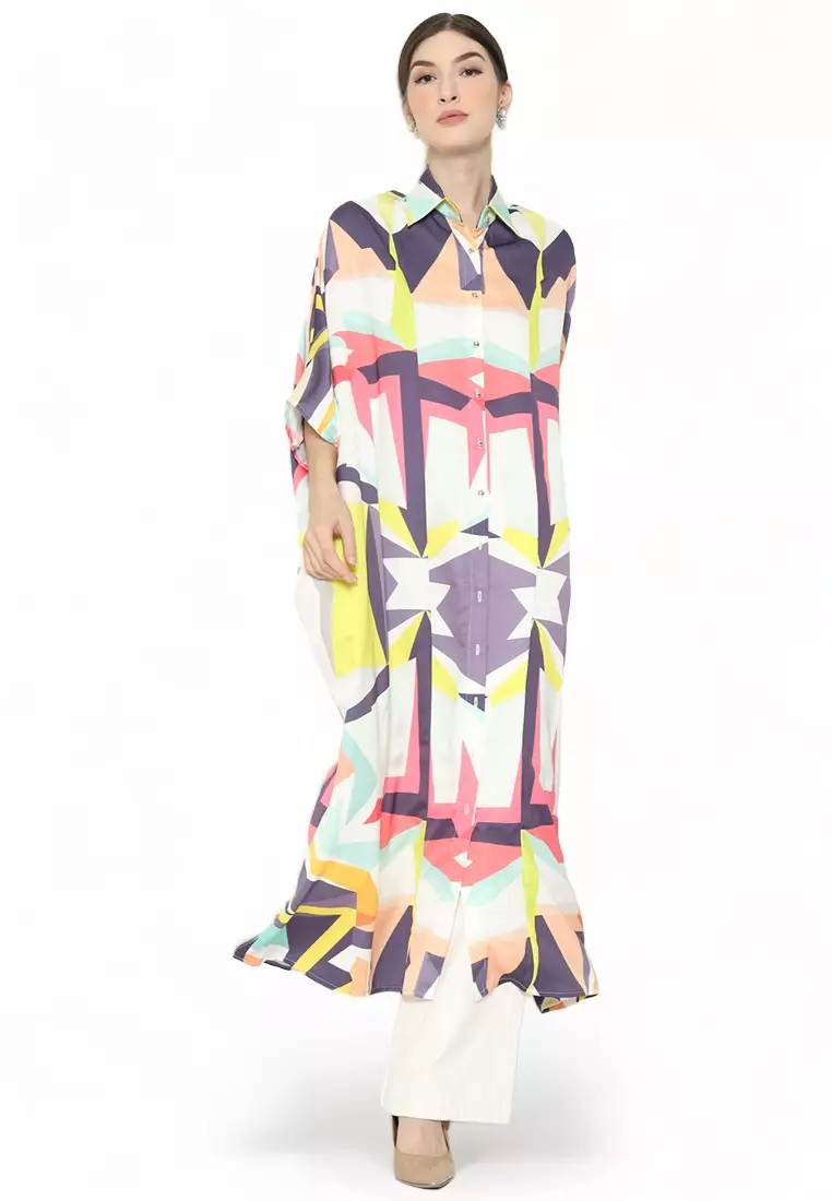 Kanzi Collared Kaftan